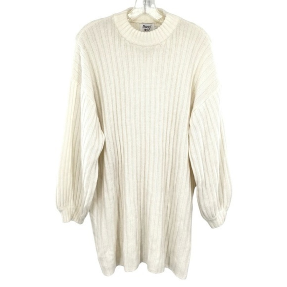 Princess Polly Sweater Dress Chunky Oversized Long Ribbed Knit